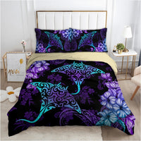 Hawaii Beautiful Ray Hibiscus Bedding Set - AH - Polynesian Pride