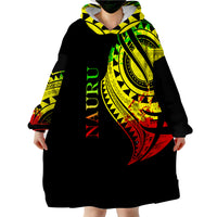 Nauru CNMI Tatau Reggae Patterns Wearable Blanket Hoodie LT9 - Polynesian Pride