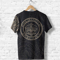 Palau T Shirt Palau Flag Polynesian Tattoo Style - Polynesian Pride