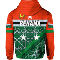 Penama Province Zip Hoodie Vanuatu Pattern Unique Style LT8 - Polynesian Pride