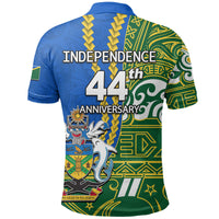 Solomon Islands Independence Day 44th Anniversary Polo Shirt No.3 LT6 - Polynesian Pride