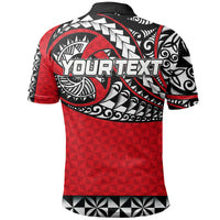 Custom Tonga Polo Shirt Polynesian Tattoo LT6 - Polynesian Pride