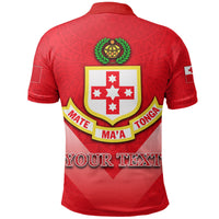 Custom Kolisi Tonga Polo Shirt Polynesian Style - Polynesian Pride