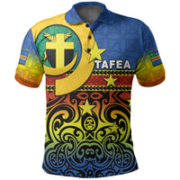 Tafea Day Polo Shirt Of Vanuatu Polynesian Flag Style LT6 Unisex Yellow - Polynesian Pride