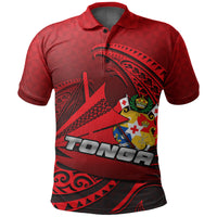 Custom Tonga Emancipation Day Polo Shirt Kalia No.1 LT6 - Polynesian Pride