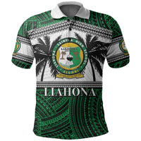 Tonga Liahona High School Polo Shirt Polynesian Patterns LT6 Unisex Green - Polynesian Pride