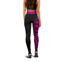 Yap Rising Leggings (Pink) A6 - Polynesian Pride