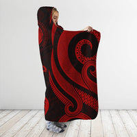 Northern Mariana Islands Hooded Blanket - Red Tentacle Turtle - Polynesian Pride