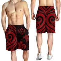 Kosrae Men's Short - Red Tentacle Turtle - Polynesian Pride