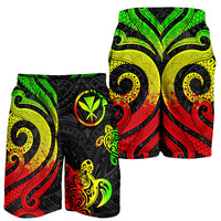 Hawaii Men's Short - Reggae Tentacle Turtle - Polynesian Pride
