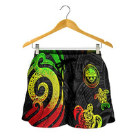Federated States of Micronesia Women's Short - Reggae Tentacle Turtle - Polynesian Pride
