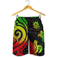Tuvalu Men's Short - Reggae Tentacle Turtle - Polynesian Pride