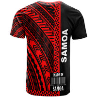 Samoa Custom T Shirt Samoa Stamp - Polynesian Pride