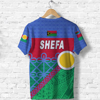 Custom Shefa Province T Shirt Vanuatuan Pattern Unique Style LT8 - Polynesian Pride