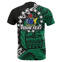 Custom Cook Islands T Shirt Mitiaro Polynesian Style LT6 - Polynesian Pride