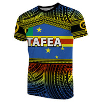 Tafea Day T Shirt of Vanuatu Polynesian Patterns LT6 Unisex Yellow - Polynesian Pride