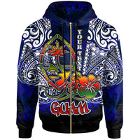 Guam Hoodie Custom Guam Independence Day With Polynesian Tattoo Patterns LT10 - Polynesian Pride