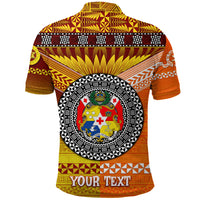 Custom Tonga Tailulu College and Tonga High School Polo Shirt Together Original Style LT8 - Polynesian Pride