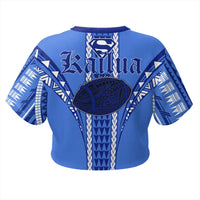Hawaii - Kailua High Football Jersey Crop Top T - Shirt - AH - Polynesian Pride