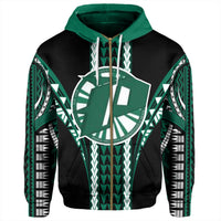 Hawaii Hoodie Pahoa High Football Jersey Hoodie Zip - Polynesian Pride