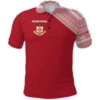 Kolisi Tonga Polo Shirt Mate Maa Tonga Rugby Lajone Ashburton NO.1 - Polynesian Pride