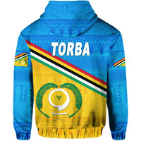 Torba Province Hoodie Vanuatu Pattern Traditional Style LT8 - Polynesian Pride