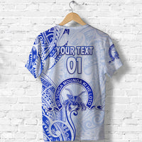 Custom Tonga Tupou College T Shirt Simple Vibes White, Custom Text and Number LT8 - Polynesian Pride