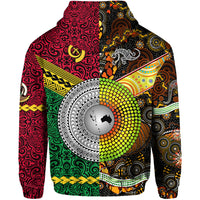Vanuatu Australia Hoodie Together LT8 - Polynesian Pride