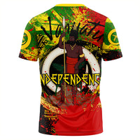 Vanuatu Independence Day Grunge T Shirt LT10 - Polynesian Pride