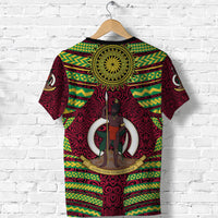 Vanuatu T Shirt Special Independence Anniversary Creative Style Red LT8 - Polynesian Pride