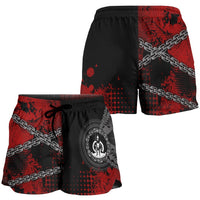 Vanuatu Polynesian Women's Shorts - Polynesian Chain Style - Polynesian Pride