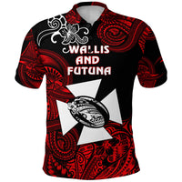 Custom Wallis and Futuna Polynesian Polo Shirt Unique Style Red LT8 - Polynesian Pride