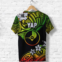 FSM Yap T Shirt Unique Vibes Reggae LT8 - Polynesian Pride