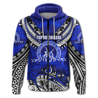 Custom Kolisi Ko Tupou College Tonga Zip Hoodie Polynesian Version Special 2 - Polynesian Pride