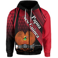 Papua New Guinea Zip Hoodie Special Style Unisex Red - Polynesian Pride