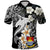 Custom Hawaii Tropical Polo Shirt Hammerhead Shark and Coat of Arm Polynesian Island CTM09 - Polynesian Pride