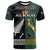 South Africa Protea and New Zealand Fern T Shirt Rugby Go Springboks vs All Black Ver.03 LT8