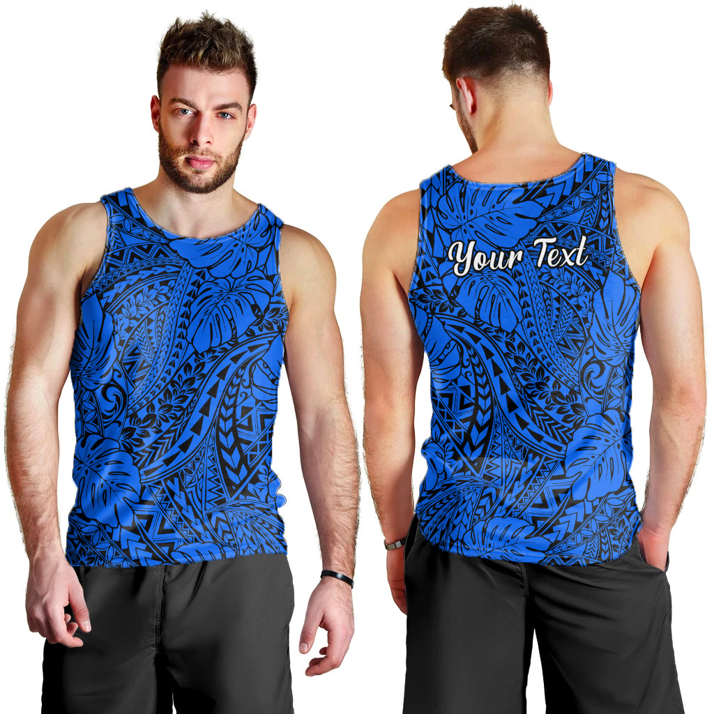 Personalised Hawaii Men Tank Top Polynesian Tribal Art Ver.04 LT14