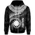 Nauru Polynesian Hoodie Nauru Waves (White)