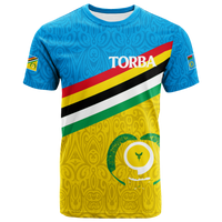 Vanuatu Torba Combine Sanma Province T Shirt Flag Style LT12 - Polynesian Pride