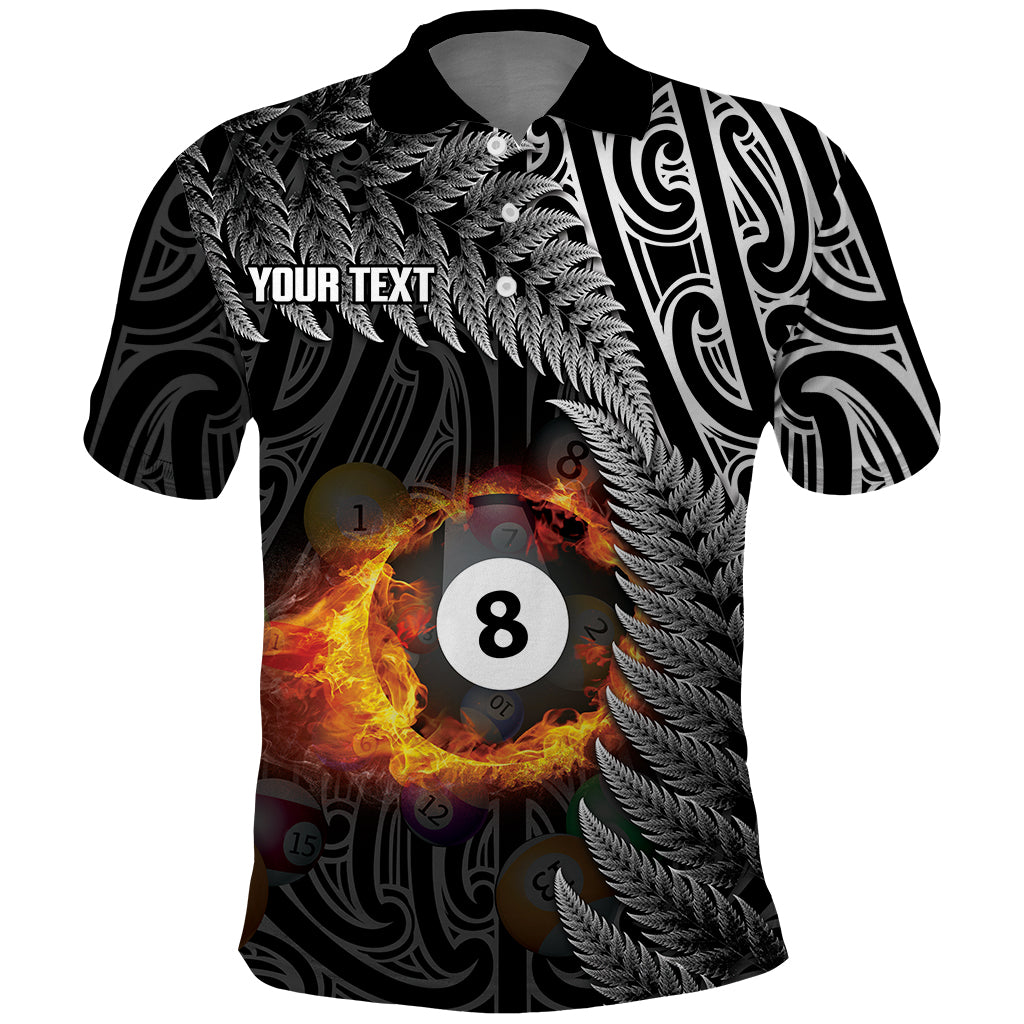 CUSTOMER REQUEST- roge121974 - 25/05/2026 - Polo Shirt - LT14 Black - Polynesian Pride