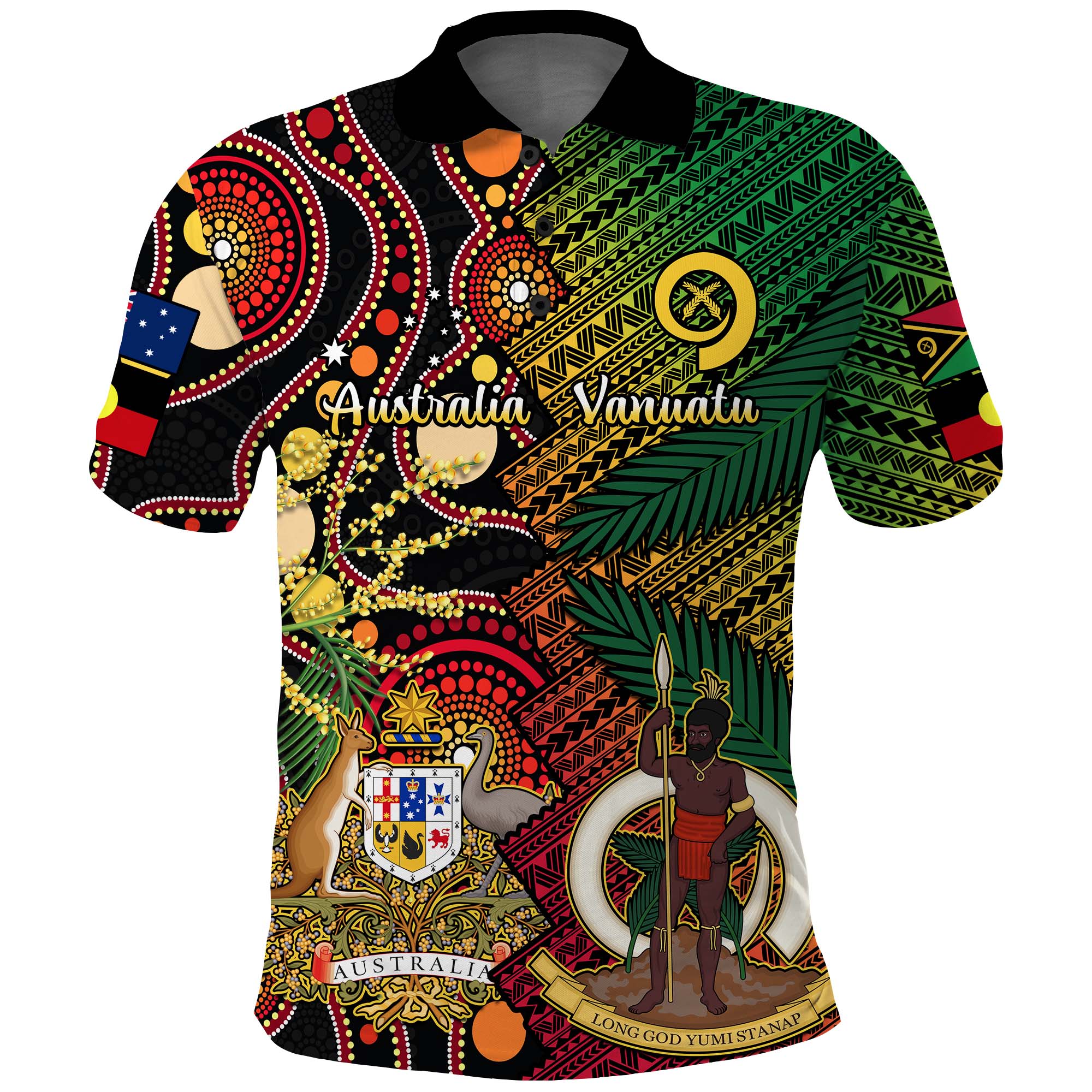 CUSTOMER REQUEST- Australia Vanuatu - 19/06/2024 - Polo Shirt - LT14