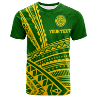 Custom Leone High School Pride T Shirt LT12 Unisex Green - Polynesian Pride