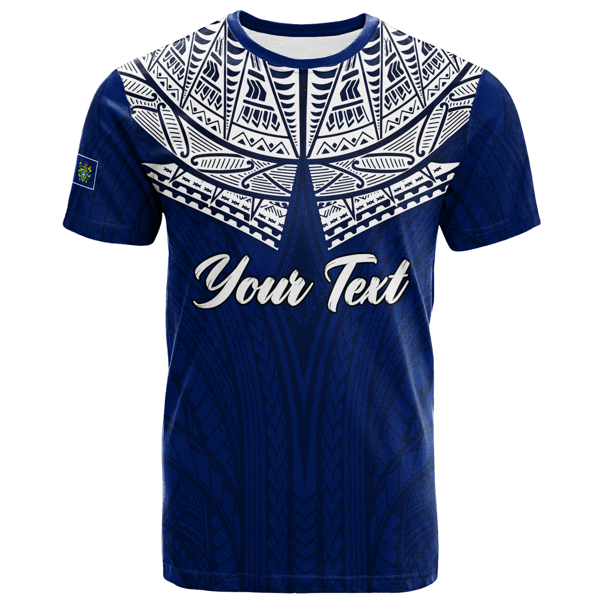 Custom Pitcairn Islands Pride T Shirt LT12 Unisex Blue - Polynesian Pride
