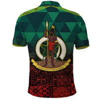 Micronesia Vanuatu With Tapa Tribal Pattern and Triangle Geometric LT03