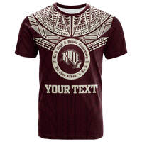Custom Hawaii Kau High & Pahala Elementary School Pride T Shirt LT12 Unisex Red - Polynesian Pride