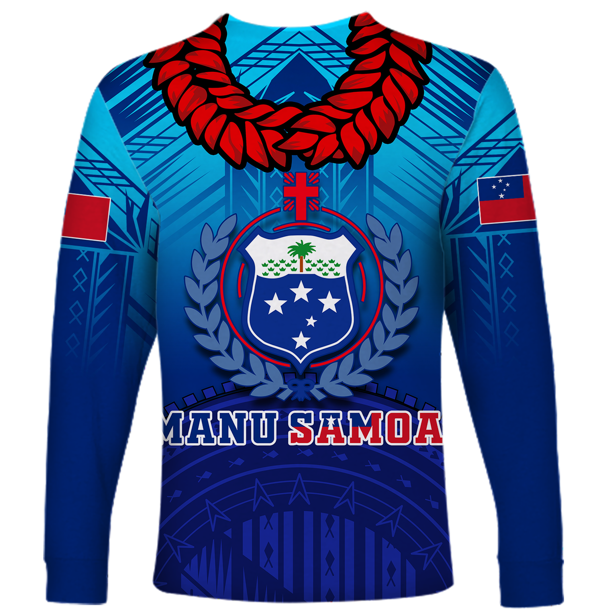 Manu Samoa Legend Long Sleeve Shirt - LT12 - Polynesian Pride