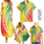 Hawaii Family Matching Outfits Polynesian Pride Summer Maxi Dress And Shirt Family Set Clothes Turtle Hibiscus Luxury Style - Reggae LT7 Reggae - Polynesian Pride
