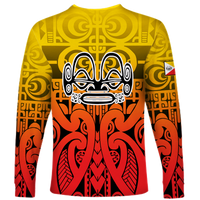 Marquesas Islands Marquesan Tattoo Long Sleeve Shirt - LT12 - Polynesian Pride