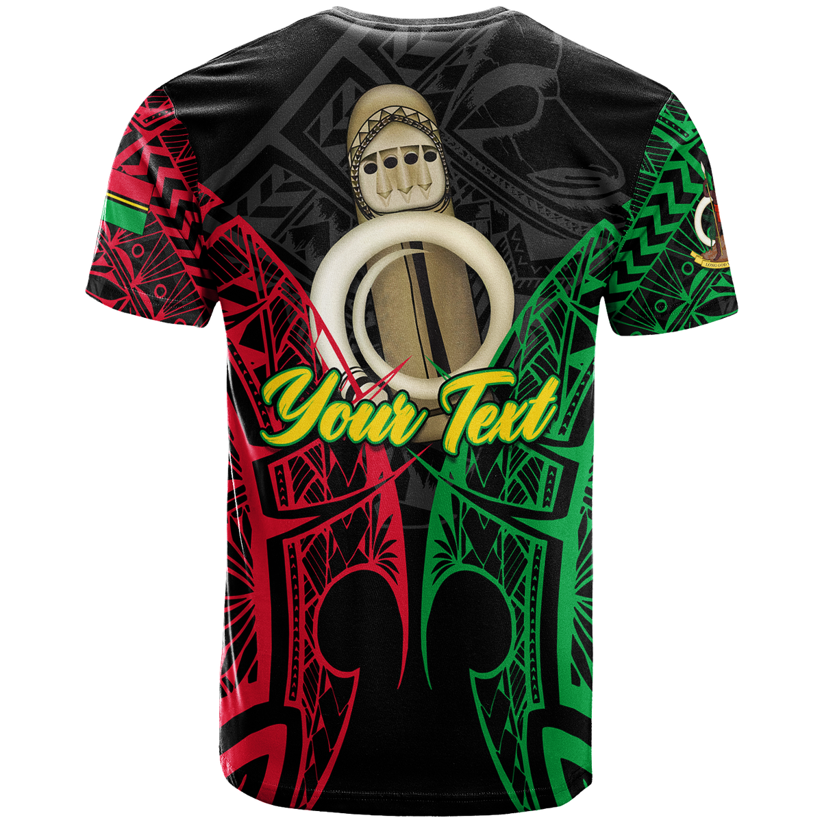 Custom Vanuatu 42nd Independence Anniversary Pride T Shirt LT12 - Polynesian Pride